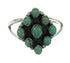 Turquoise And Silver Jewelry Ring Size 7 YX87198
